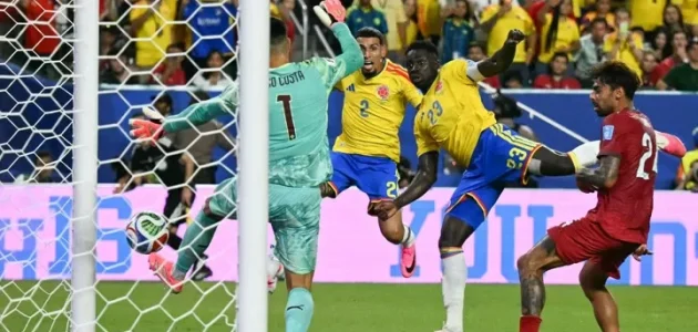 كولومبيا 0-0 البرتغال: لم يتمكن أي من الفريقين من كسر التعادل، لتنهي البرتغال البطولة في المركز الثاني