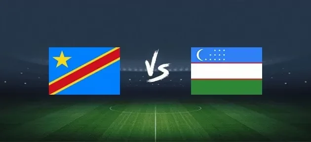 تشكيل منتخبي جمهورية الكونغو الديمقراطية وأوزبكستان