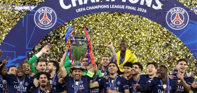 تم إيقاف باريس سان جيرمان وتغريمه بسبب خرق قواعد نهائي دوري أبطال أوروبا أمام أرسنال