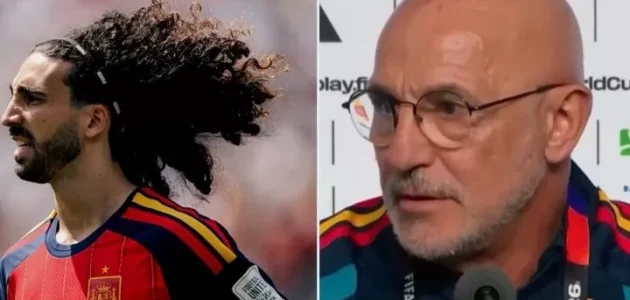 قال كوكوريلا سابقاً إنه سيرسم وشماً على وجه دي لا فوينتي إذا فازت إسبانيا بكأس العالم