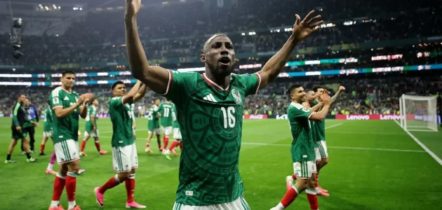 كينونيس يعادل الرقم القياسي للمكسيك في عدد الأهداف المسجلة في كأس العالم برصيد 4 أهداف في 5 مباريات