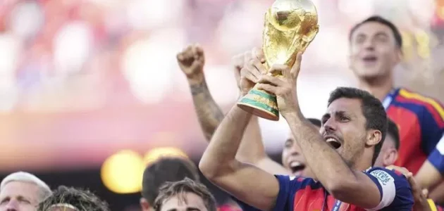 تأخرت احتفالات إسبانيا بفوزها بكأس العالم في مدريد لمدة ساعة