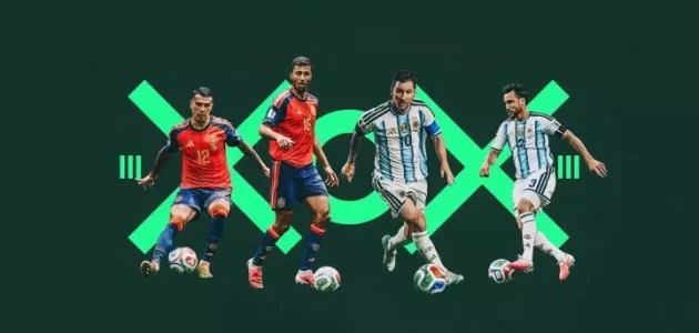 يتوقع نموذج التحليل الفني فوز إسبانيا في نهائي كأس العالم بنسبة 59%، مقابل 41% للأرجنتين
